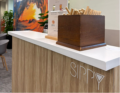 Sippy | Live Bubble Tea Station Rectangle 5549