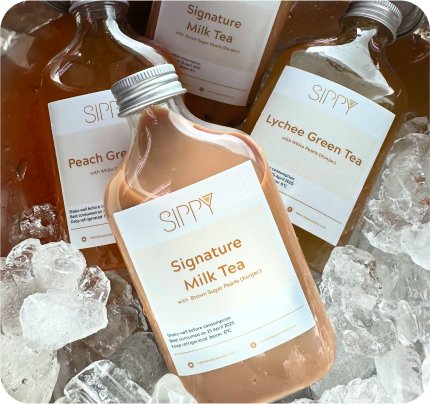 Sippy|Bottled Bubble Tea